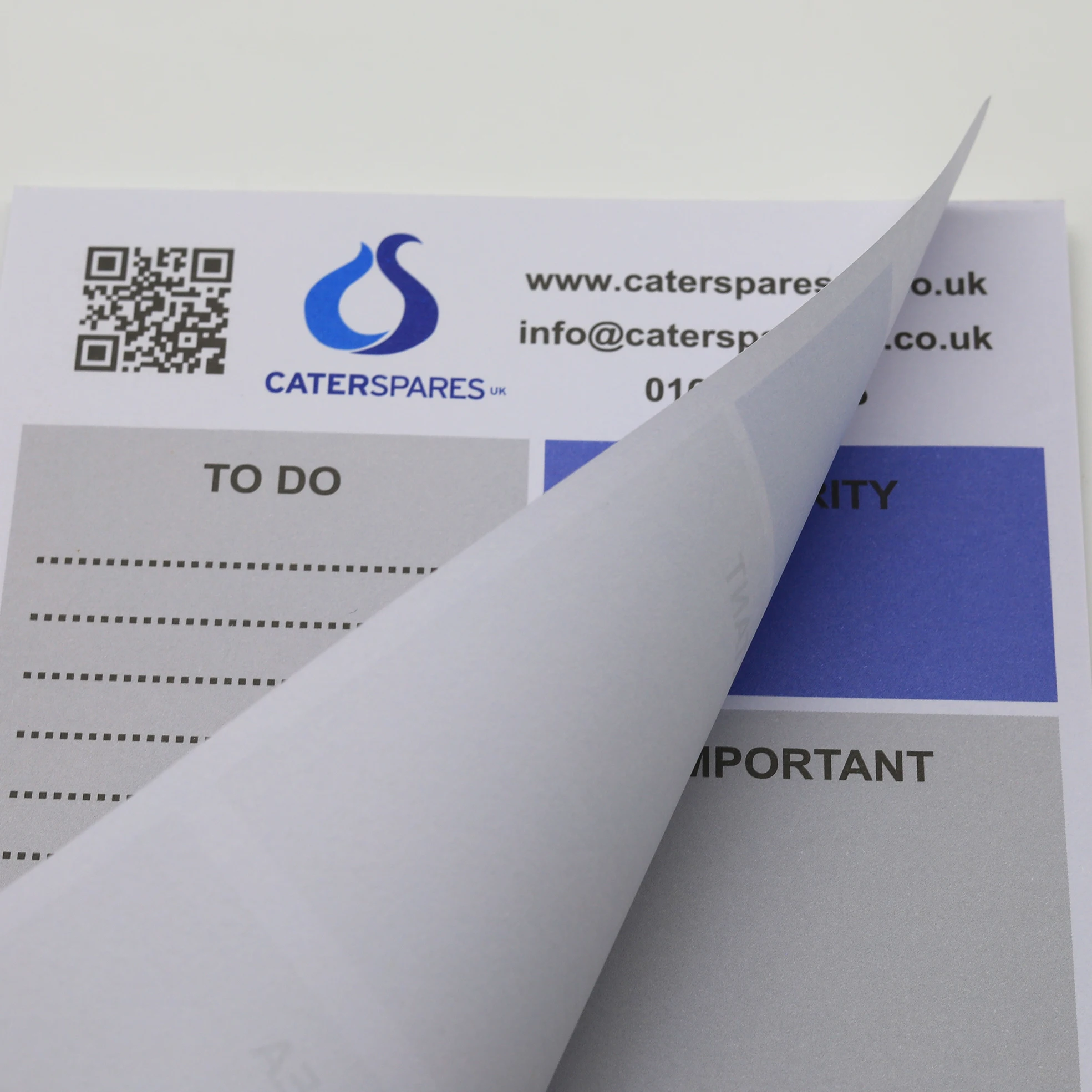 Custom logo Notepad ,QR Code Paper Pad for promotional and office stationery notepad