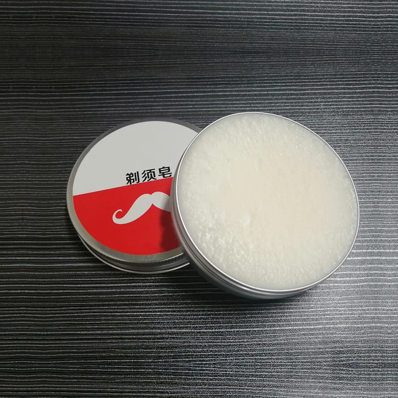 Высококачественный натуральный органический мужской крем для бритья из пены, мыло для бритья бороды