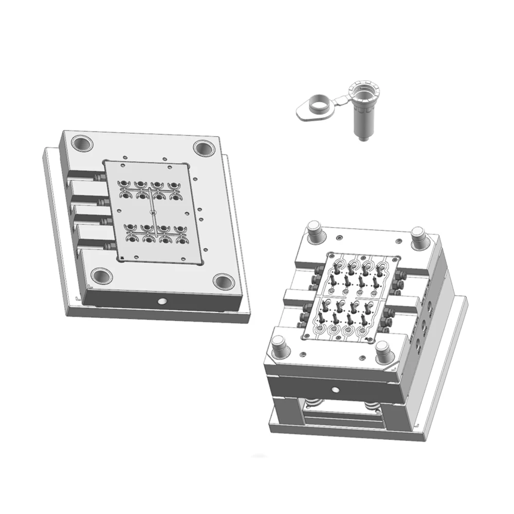 Injection Molding Mold Factory Plastic mold  of spin column