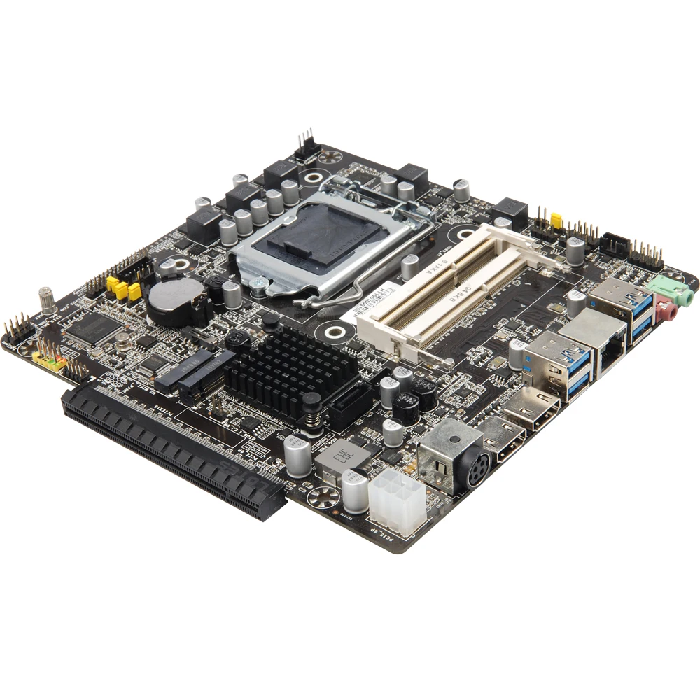 ITZR H310 Motherboard Side Pcie 16X Solt LGA1151 MINI ITX Support 6th/7th/8th/9th Gen Core Processors
