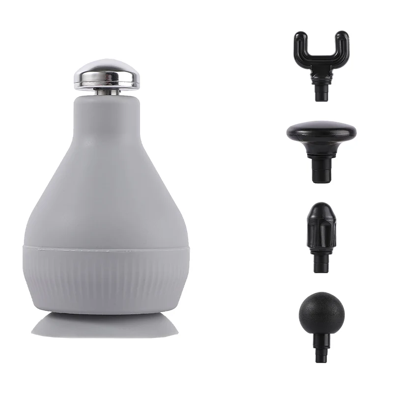 2024 Latest Product Electric Acupoint Massage Device 4-head Replacement for Easy Massage Mini Hot Compress Gun Massager