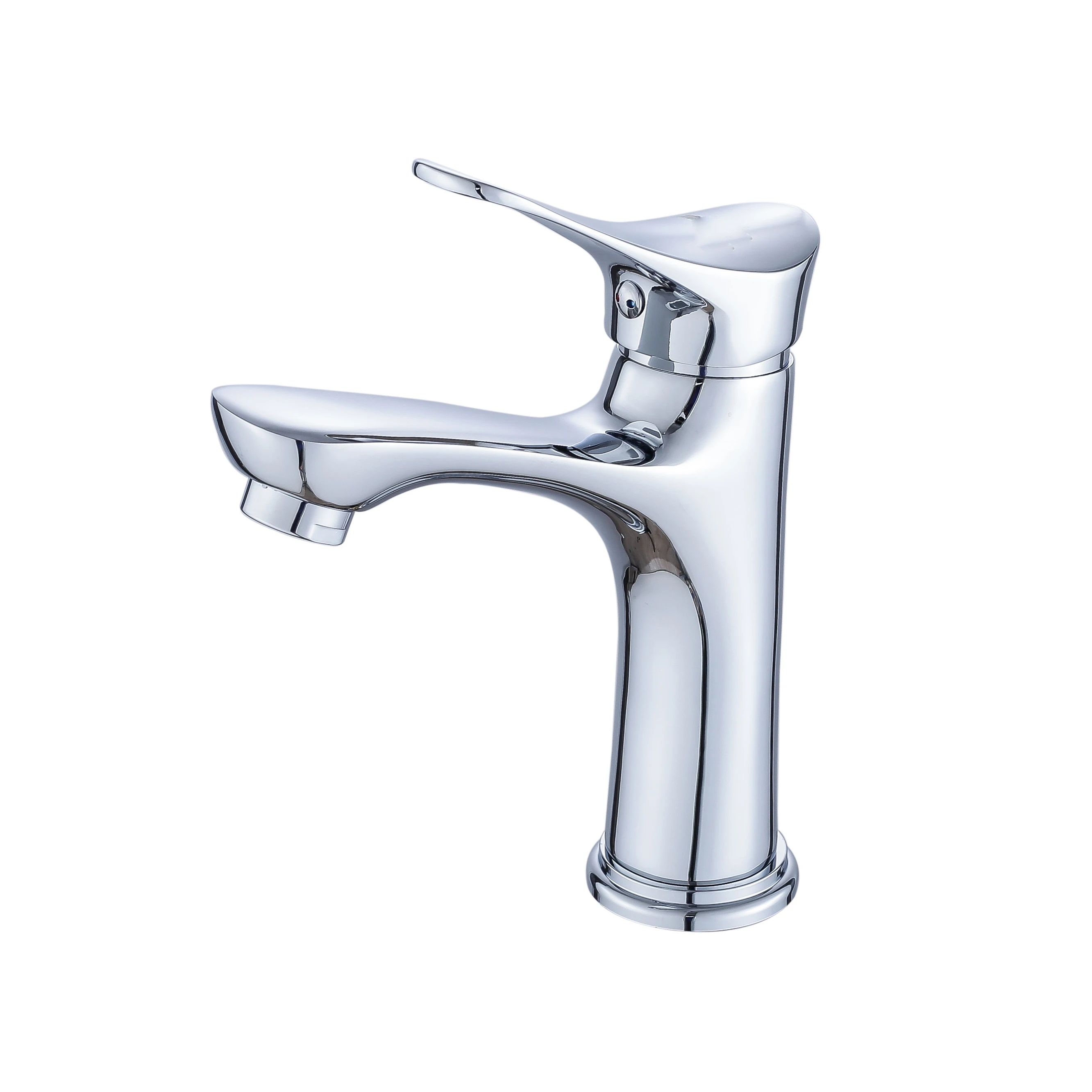 Modern Single Lever Wash Bathtub Basin Faucet With Copper Body Zinc Alloy Handle