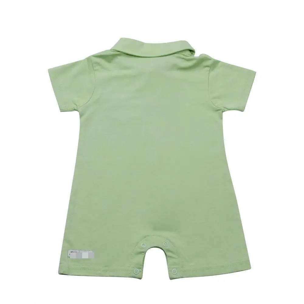 custom design 100% cotton Jumpsuit solid color Baby Pajamas Girl Clothes Knit Baby Sweater Romper kids bamboo pajamas