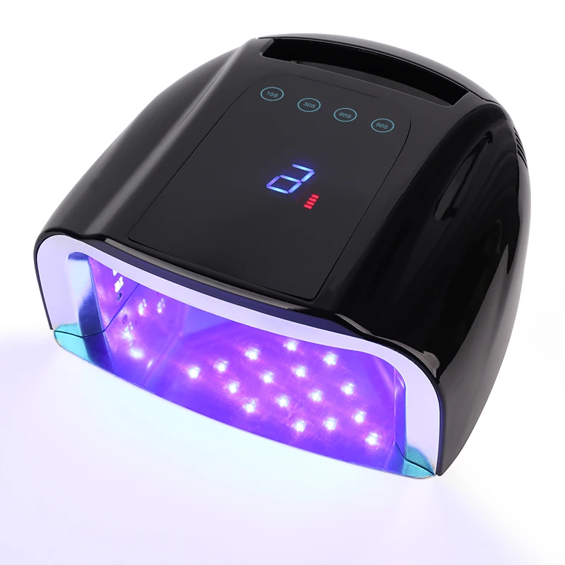 2022 New Rechargeable Sun Uv Led 96W Nails Polish Dryer Machine Light Cordless Uv Led Nail Lamp