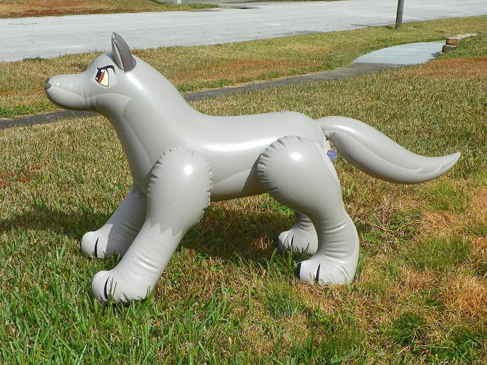 Inflatable Balto Wolfdog Animals Toys