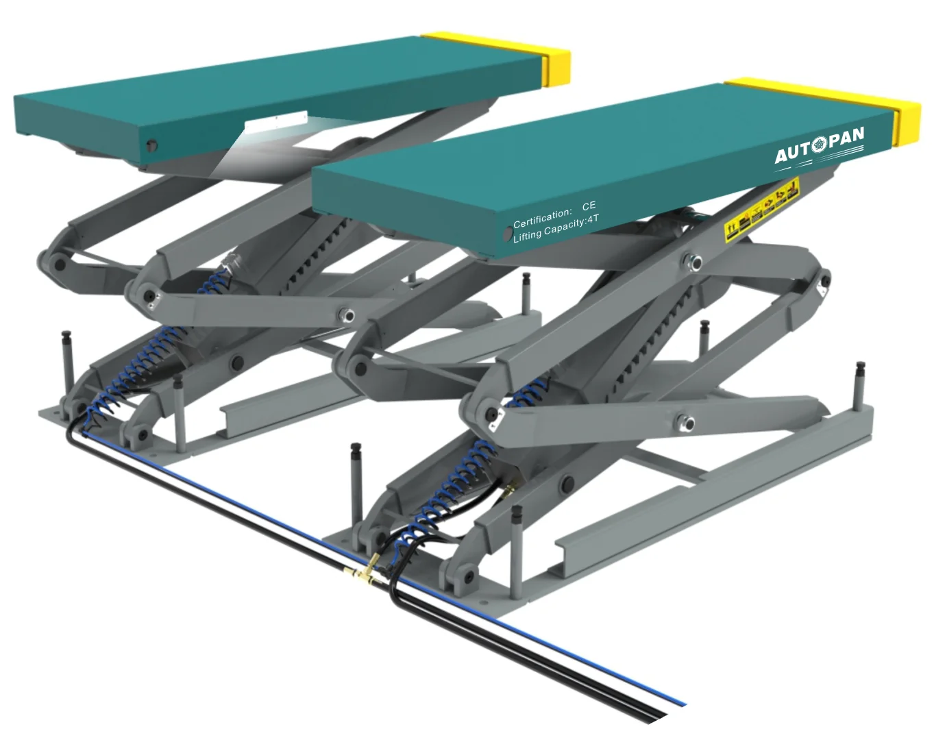 
XJ001 AUTOPAN Two Cylinder Hydraulic Lift 