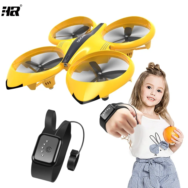 Gesture drone watch induction remote control aircraft avoidance intelligent toy UFO