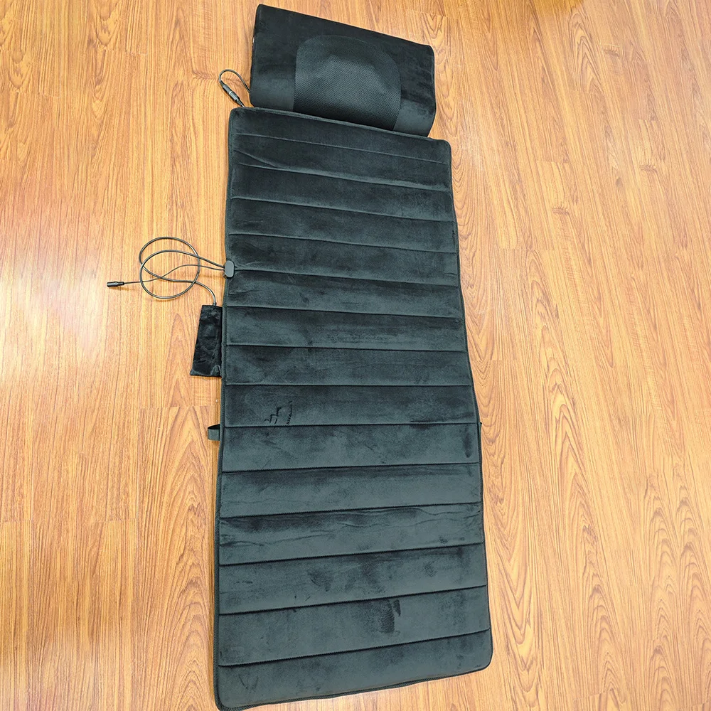 foldable neck adjustable integrated massage bed mattress with massage