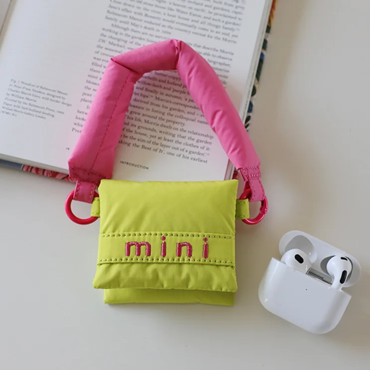New Arrival Polyester Casual Coin Purse Mini Bag Key Pouch Small Earphone Bag Storage Bag