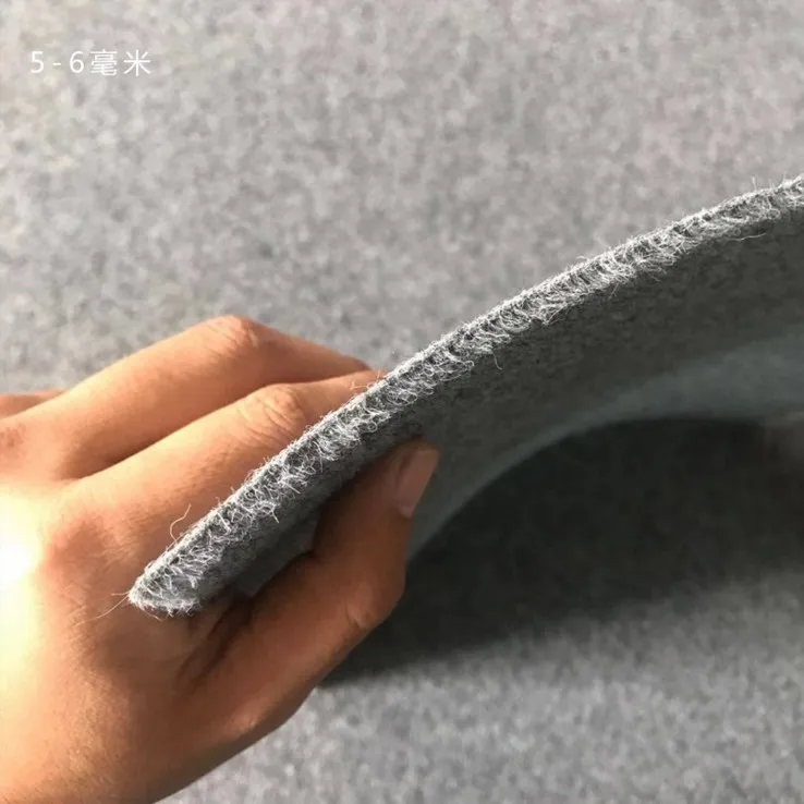 non woven needle punch felt soft velour car dashboard carpet roll