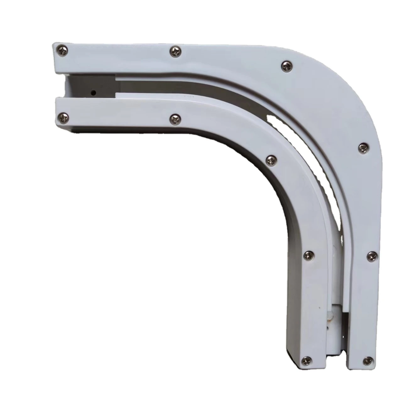 Factory Price Electric Curtain Track 90 degree track Joiner Curtain Track Accessories