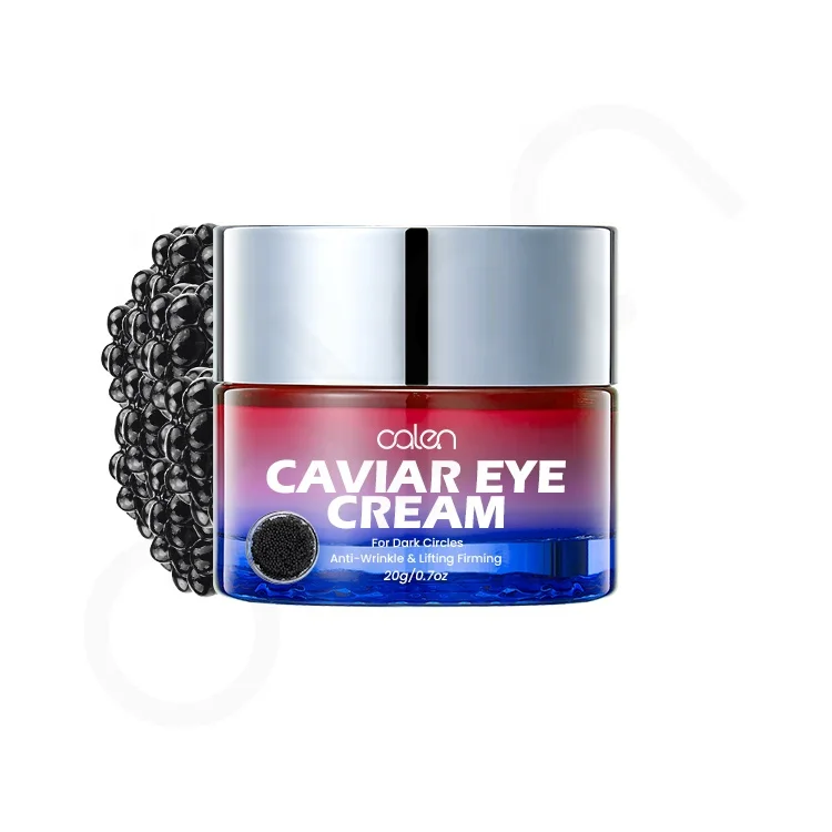 Private Label OEM Anti Aging Caviar Eye Cream 20g Remove Dark Circles Cream