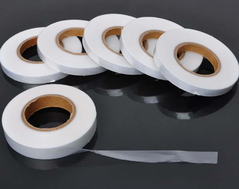 HDPE  Hot Melt Film  fusible hemming web interlining non woven interlining hot melt adhesive tape For Noniron Garmen