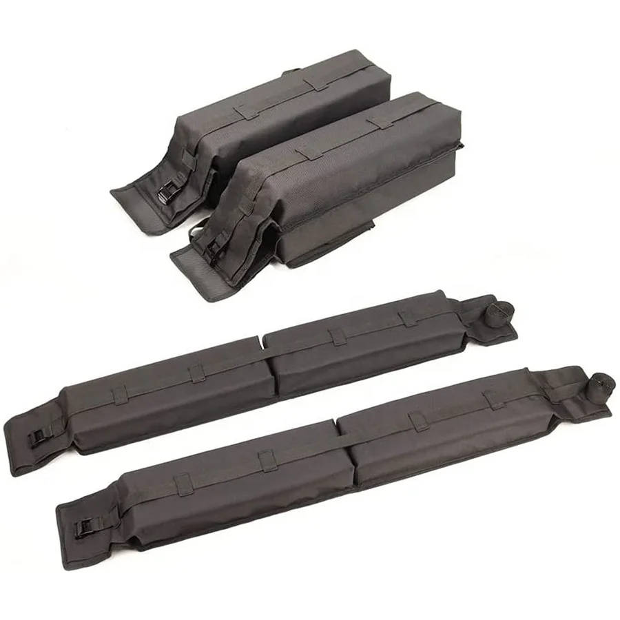 Anti-UV Universal Car Aero Crossbar Pads Roof Rack Pads for Kayak Surfboard SUP Canoe