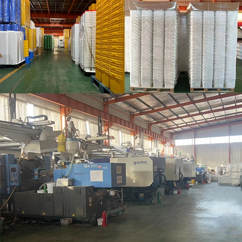 Food Grade barrels Factory Price 1L To 20L Transparent Plastic buckets Wholesale 5 gallon Plastic Bucket with Lid