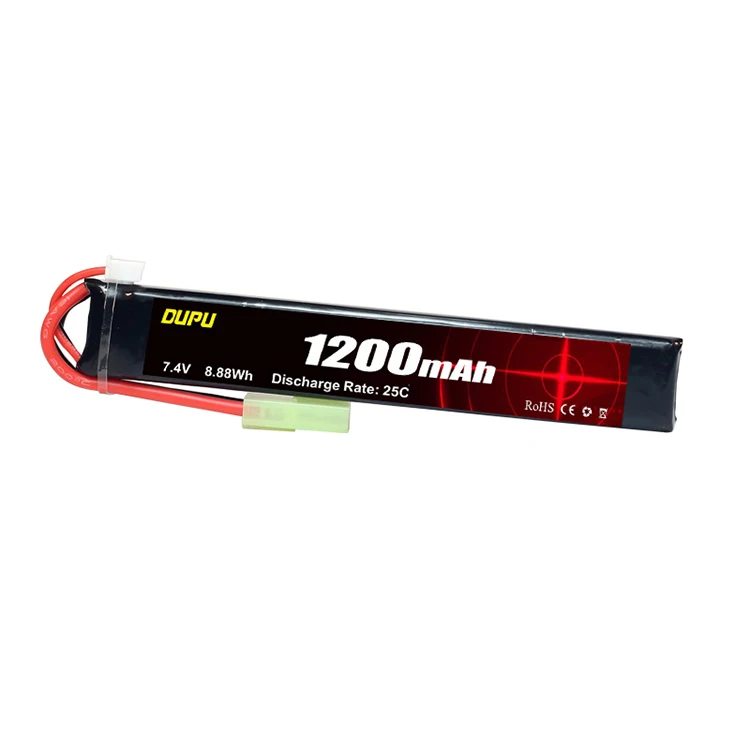Airsoft lipo батарея 1200 мАч 11 1 В 20C бабочка или тройная упаковка с мини-Tamiya Deans T разъем
