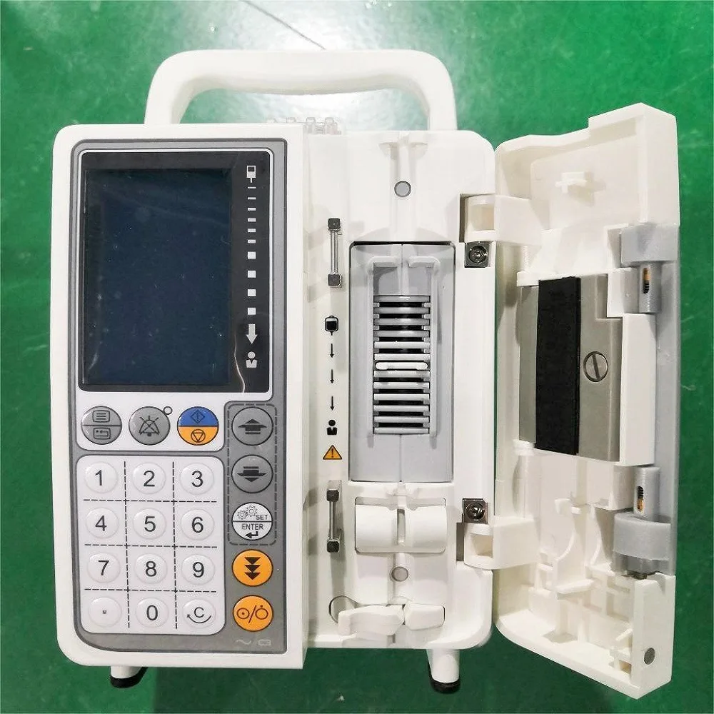 Veterinary Automatic Lcd Display Infusion Pump Electric Medical Injection Syringe Pump For Hospital
