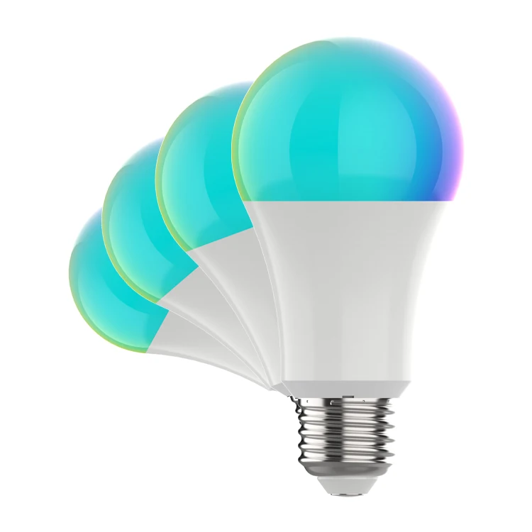 wholesale 7w colour bulbs alexa color lights wifi tuya e27 rgb remote control smart light google home led bulb