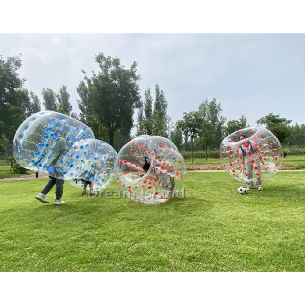 Big TPU antistress body bouncing bouncy bubble soccer stress bumper balls bouncing bouncy toys for football sale