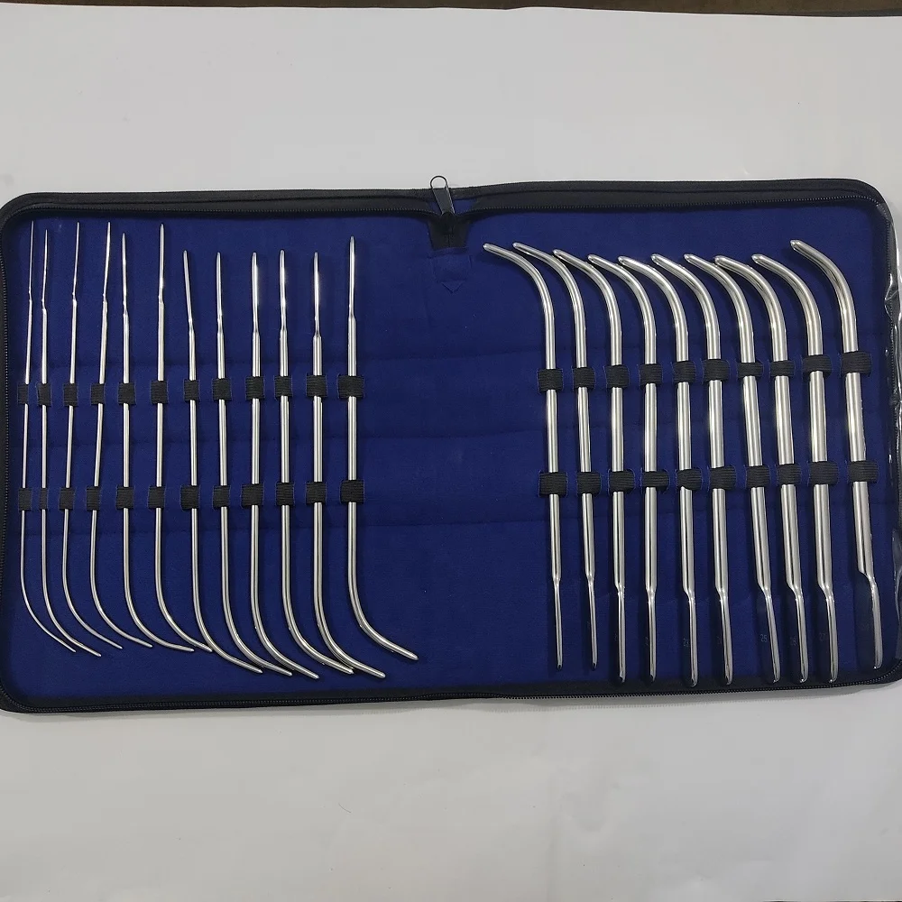 Набор уретральных расширителей из нержавеющей стали