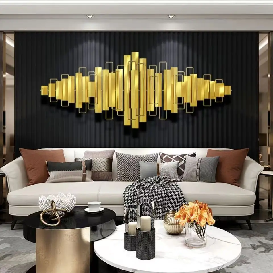 150x60cm Wall decoration pendant hanging TV background wall creative living room bedroom decoration porch iron wall decoration