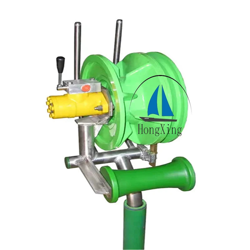 Rope lifting machine stainless steel hauler for fishing boat   Hydraulic capstan Winch for rope, wrecker, fishing boat, trawl