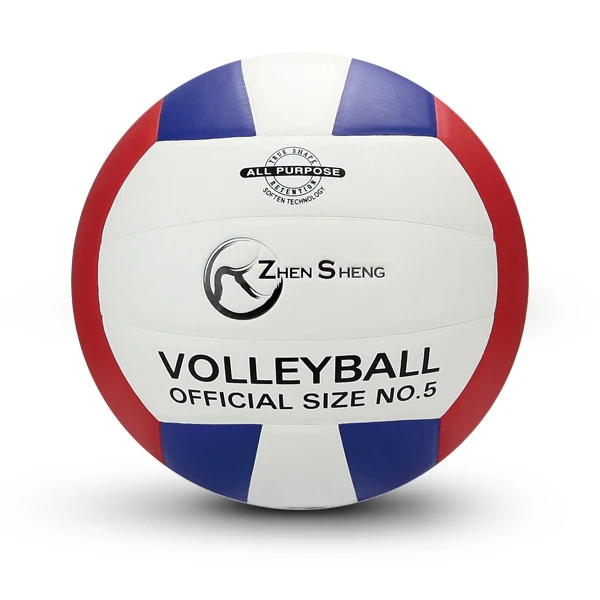 Zhensheng Factory Wholesale Soft Touch Volleyball Size 5 Indoor and Outdoor Volleyball Ball for Sales Season