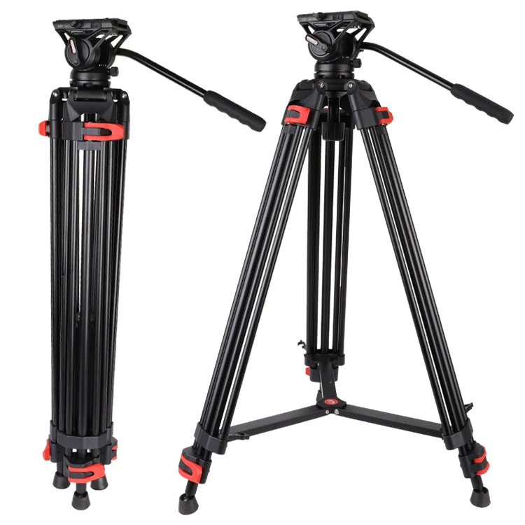 China Coman Aluminium tripod DF16LQ5S video kit high quality