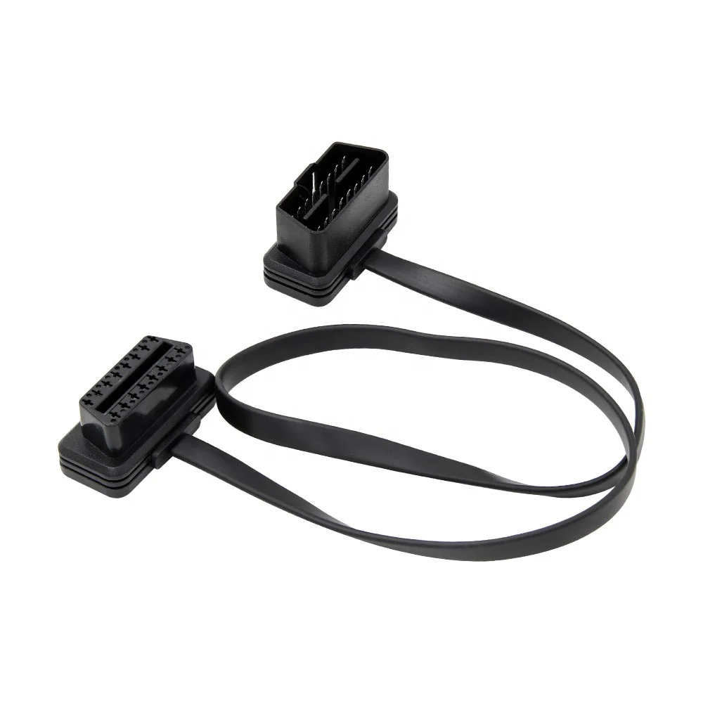 Прямая продажа с фабрики плоский 8-контактный Удлинительный кабель obd одного штекера на 1 гнездо 23 6 дюйма/60