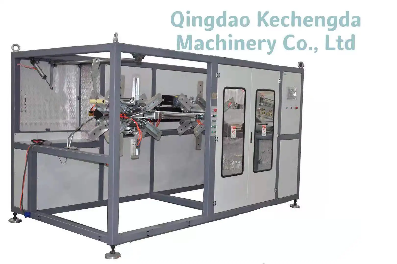 Flexible operation Single double plastic pipe winder/coiling machine/wire coiling machine