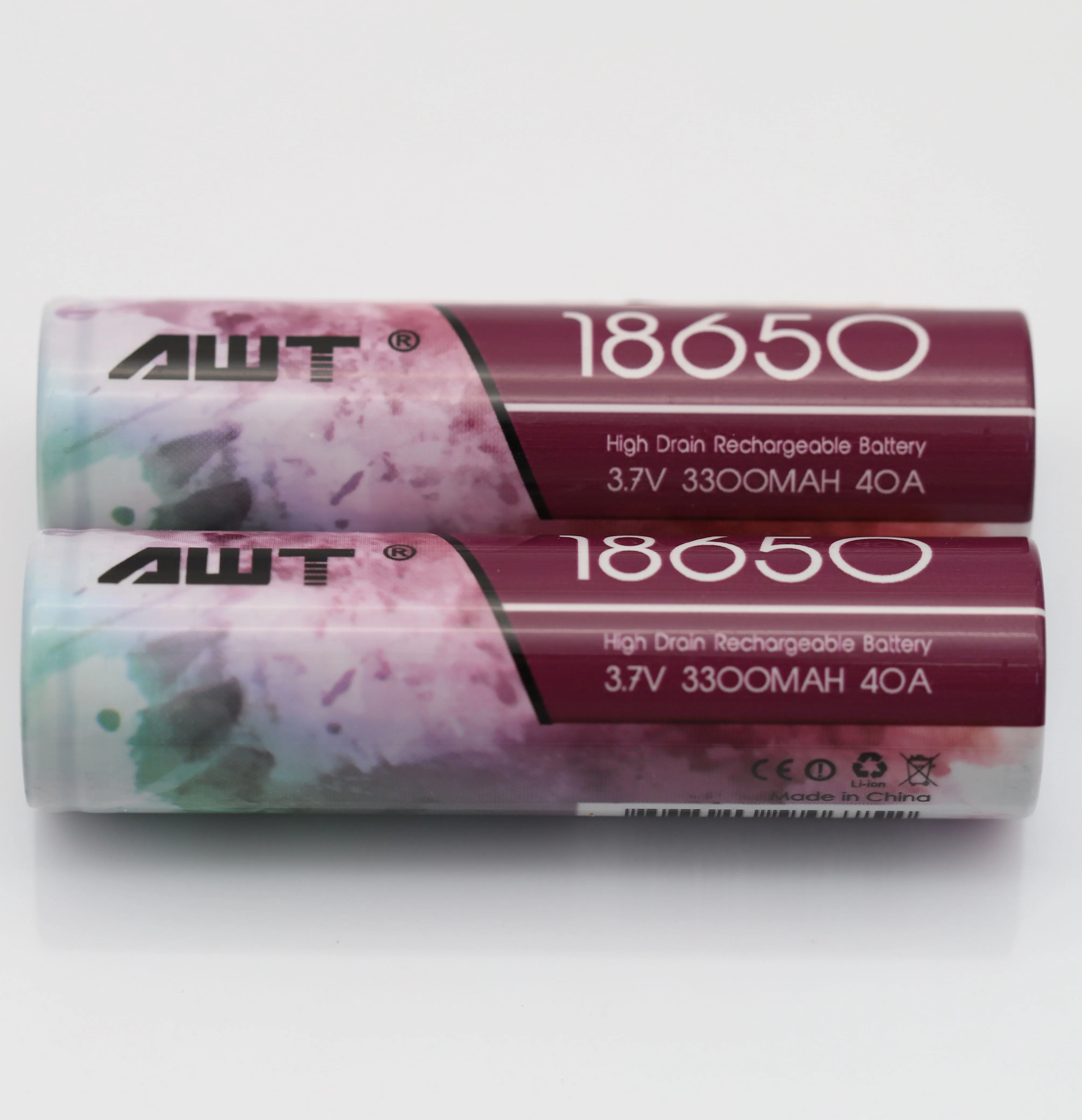 2021 hot sale AWT 18650 3.7v 3300mah 40A 36v 48v 52v ebike battery lithium battery 72v 100ah nmc battery for power tools