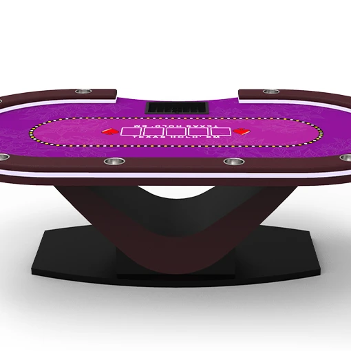 Aobo Factory Wholesale Price Texas Gambling Table Customized Luxury High Quality Texas Poker Table Suitable for Casino