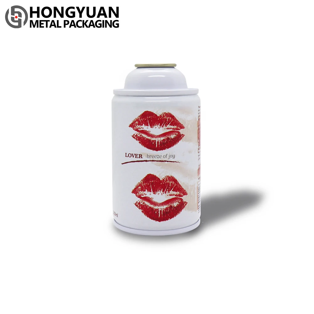 Manufacturers Empty Tin Can Diameter Can Size 65mm Aerosol Tinplate Can