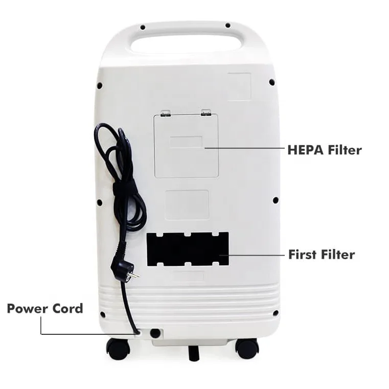 
Portable 1-7L large-capacity household oxygen generator weighing only 5.5kg oxygen concentrator 