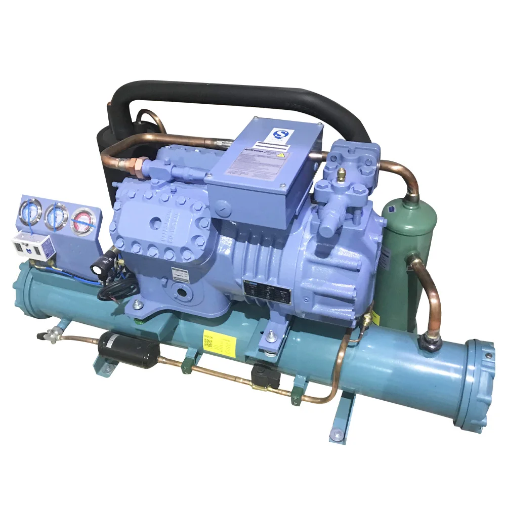 Конденсаторная установка Refcomp для холодильной камеры холодильная машина хранения мяса и рыбы конденсатор с водяным охлаждением жидкостным