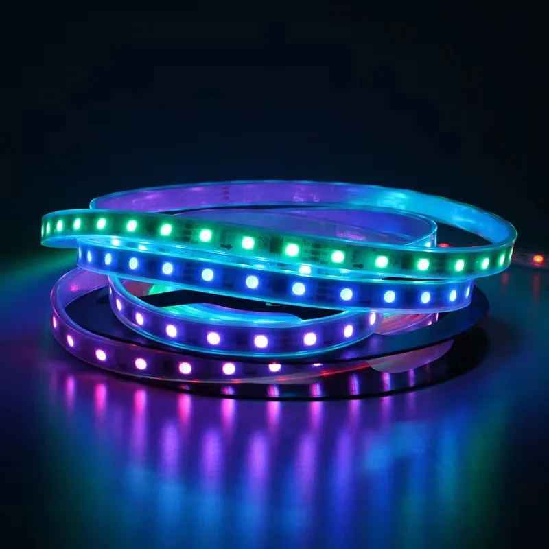 Ws2811 Ws2812b Ws2815 Dmx512 Rgb Smart Led Strip Rgbw Digital Breakpoint Transmission Led Strip 5v 12v 24v