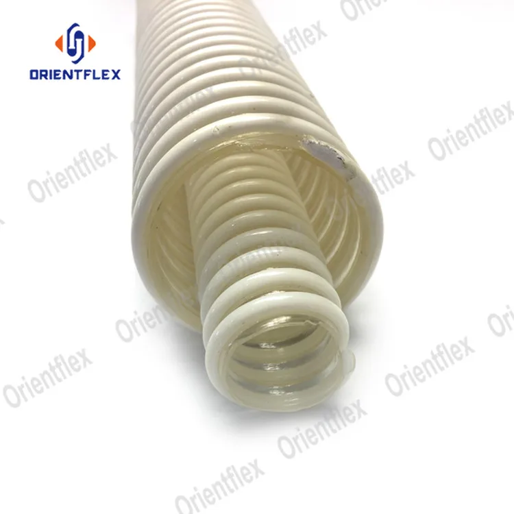 6 Inch Flexible Dust Collection Polyurethane Hose Leaf Vacuum Pu air Duct and Ducting
