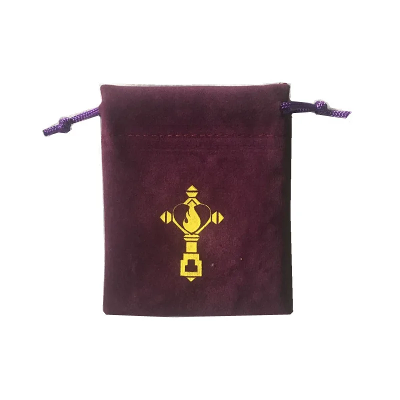 Custom  Small Pink Velvet bag for jewelry  velvet hair bags velvet bag with logo printing