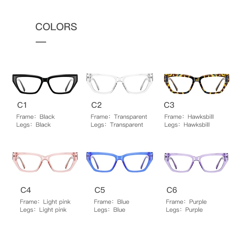 Vogue Designer Glasses Frame Kacamata Eyewear Anti Blue Light TR90 Eye Glasses CP Optical Frames for Women Monturas de Lentes