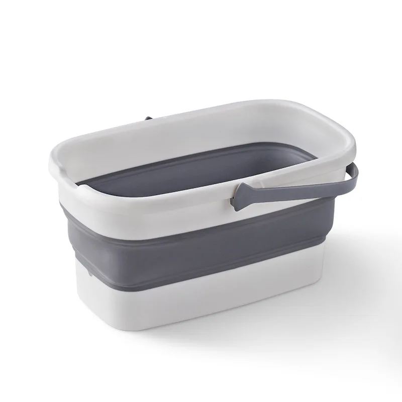 Jesun 5L Foldable Silicone Bucket 1.3 Gallon Small Portable Folding Collapsible Bucket for Outdoor Garden Camping Fishing Car