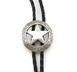 Wholesale 80s Formal Pattern Turquoise Wedding Cowboy Bolo Tie On Man