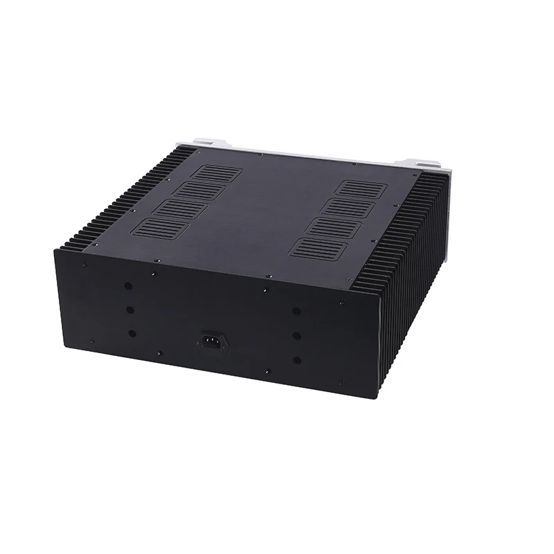 KYYSLB 410*440*150MM Amplifier Chassis Class A DIY Box CNC Enclosure All Aluminum Alloy Preamp Decoding Amplifier Case Shell