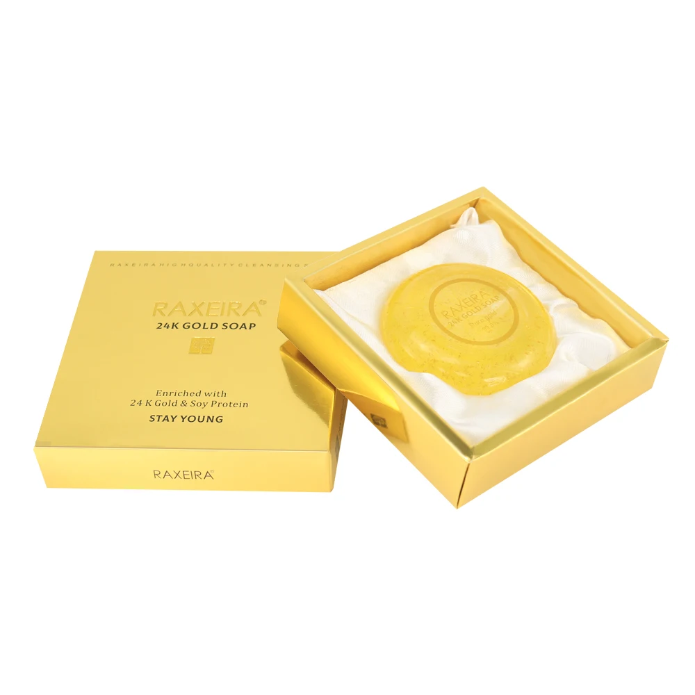 Best Private Pure 24K Gold Anti Aging Skin Whitening Body Soap
