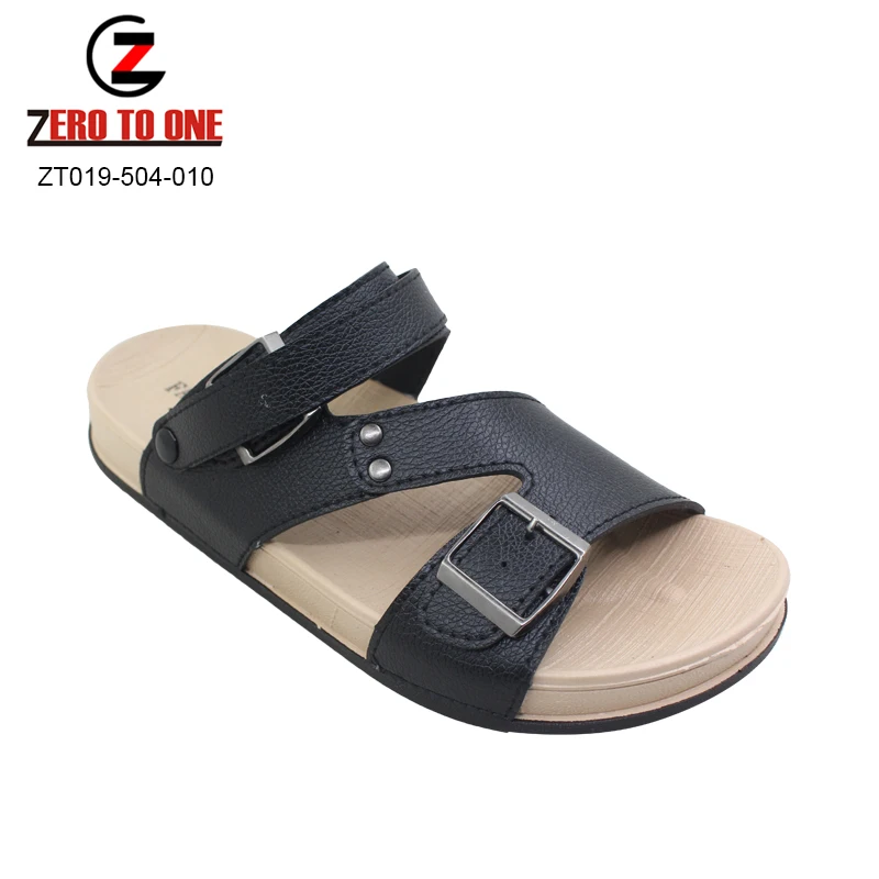 High Quality Durable Slippers Leather Sandals For Man