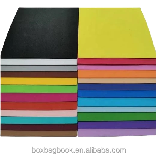 Goma EVA Customized High Quality Soft Foamiran EVA Foam sheet 2mm Large Color Goma EVA anti-collision buffer board sheet mat