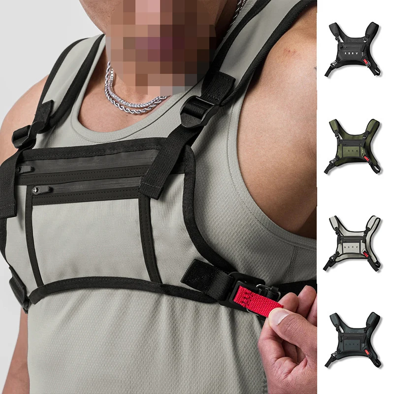 Hip Pop Brand Waterproof Sports Vest Professional Manufacturer Tactical Chest Rig Bag