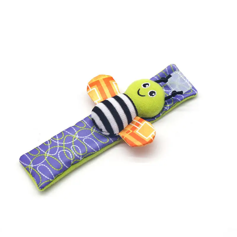 Cute Animal Baby Infant Rattle Soft Socks Toys Girl Boy Wrist Foot Finder Learning Toy