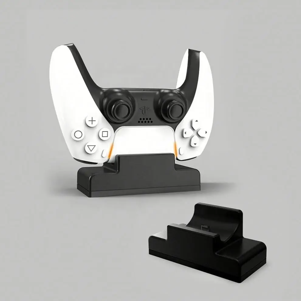 Новые тонкие PS5 контроллер зарядного устройства геймпад зарядная станция Подставка для Playstation5 джойстик