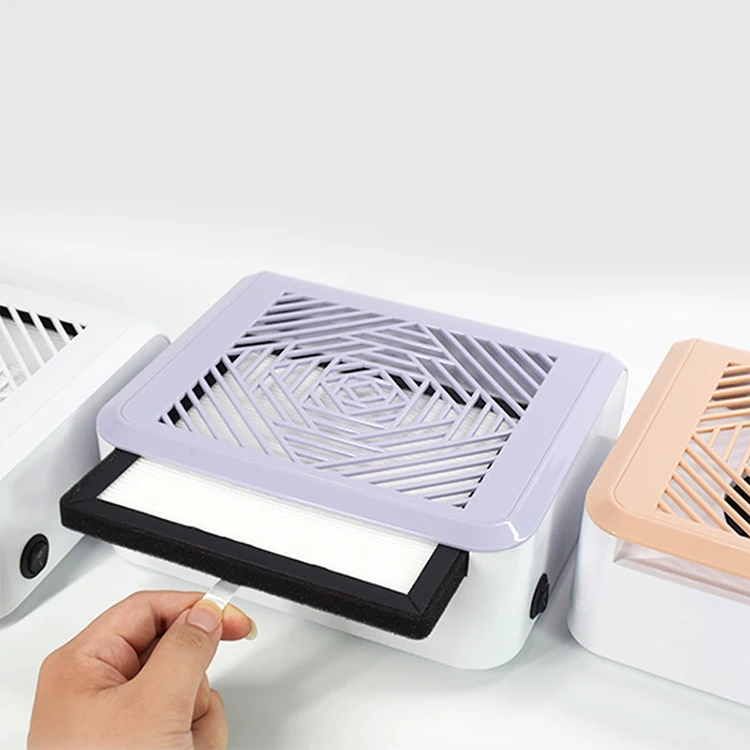 
 Новый дизайн ногтей Очиститель Настольный экстрактор сильная мощность 45 Вт вакуумная пылесборник  