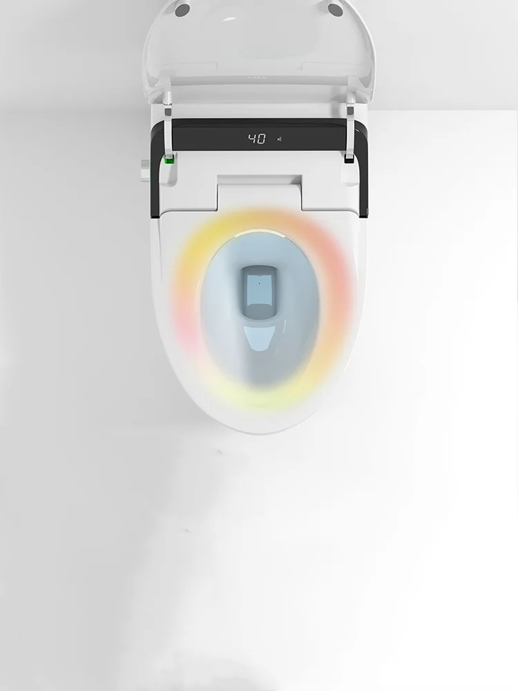 Wholesale Customization bathroom integrated intelligent toilet Intelligent Bidet With The And Ambient Light  Luxury Smart Toilet